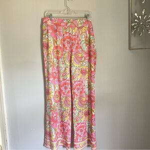 Boston Proper Pastel Floral Pants Size XL